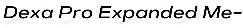 Dexa Pro Expanded Me字体转换
